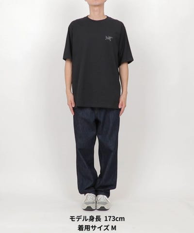 Crag Cotton 徽章圓領短袖上衣 男款