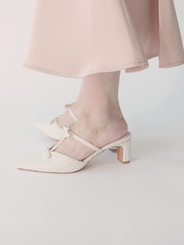 SALE】リボンTストラップミュールパンプスRANDA公式サイト