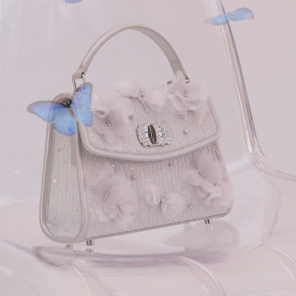 フェスラババンまとめ売り (バラ売り2本〜可) Butterfly Collection】2WAYバラフライモチーフフラップバッグRANDA