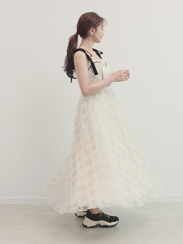 ドットチュールデザインワンピースRANDA公式サイト