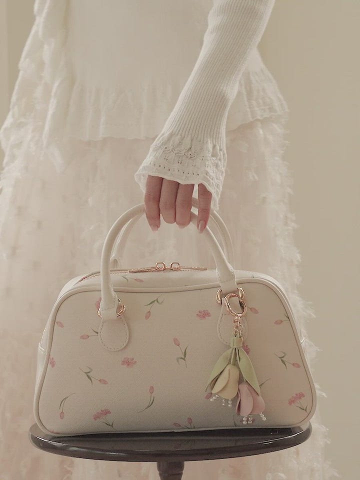 Tulip Collection】2WAY チューリップ柄ハンドバッグRANDA公式サイト