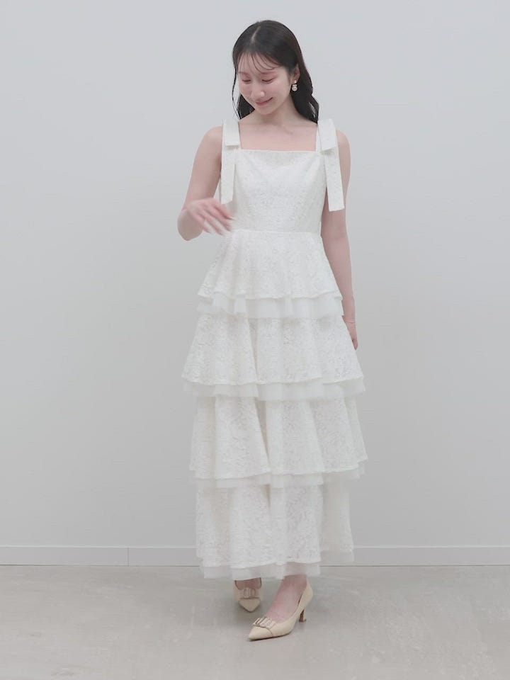 レースティアードキャミワンピースRANDA公式サイト