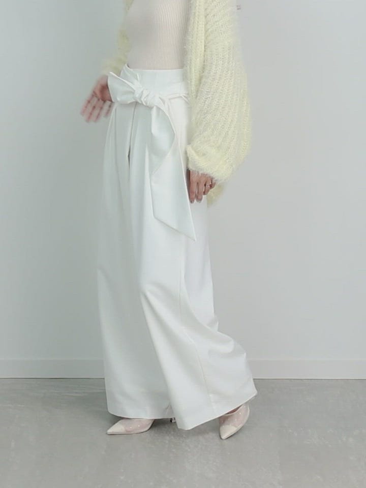 ビッグリボンサイドタックパンツRANDA公式サイト