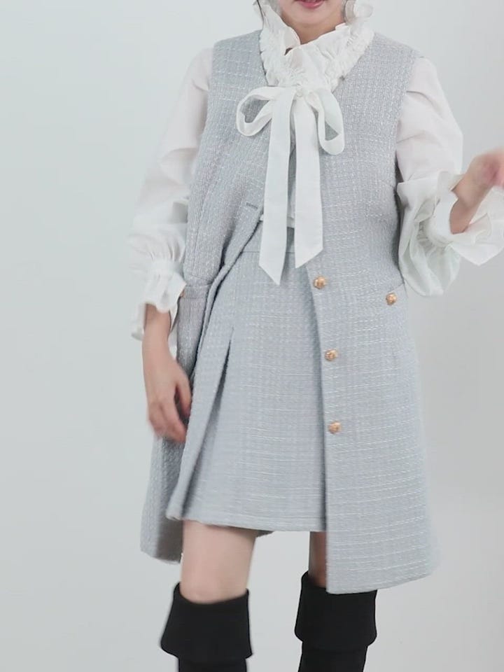 SALE】微ラメツイードミニスカショーパンRANDA公式サイト