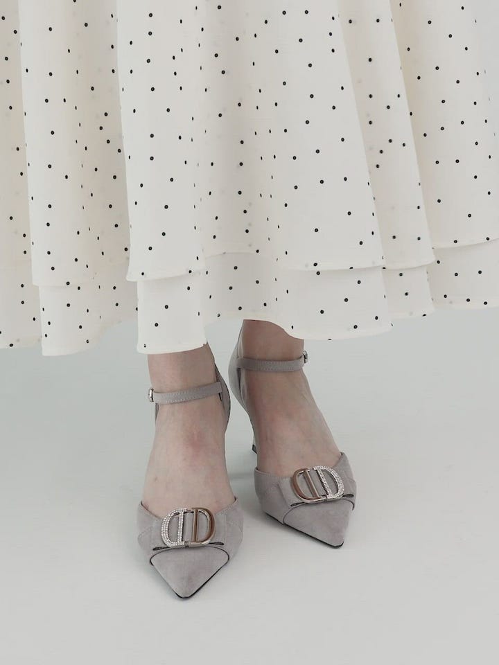 ビジューパーツストラップパンプスRANDA公式サイト