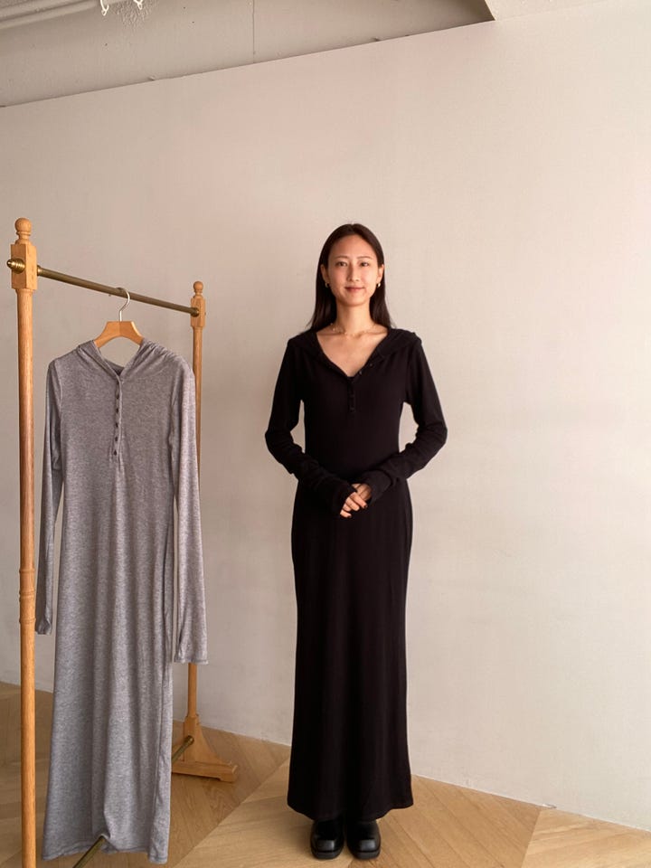 searoomlynn Hoodie Slimカットドレス Hoodie Slimカットドレス