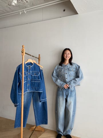 FringeショートDenimジャケット