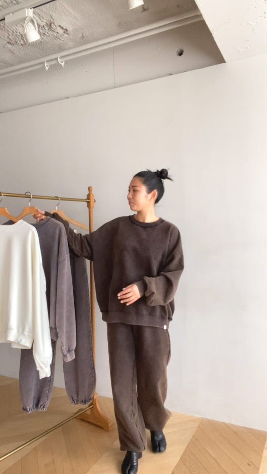 Acid dye ダメージSweatパンツ