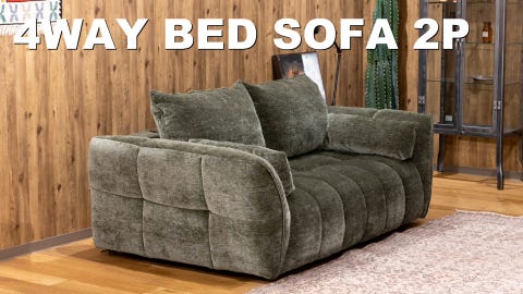DULTON ONLINE SHOP | 4WAY BED SOFA 2P FOREST GREEN(FOREST GREEN): 家具