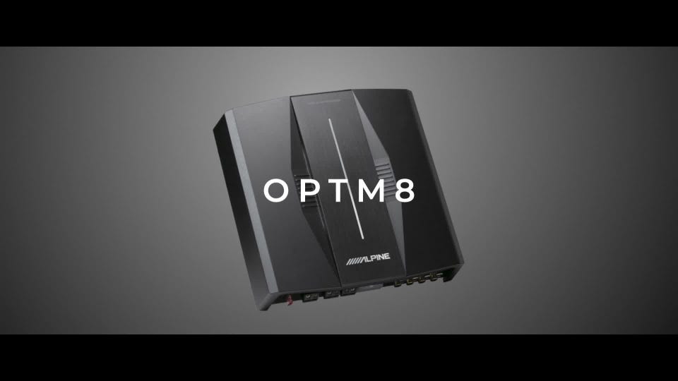 R*パ様 ALPINE OPTM8-HI ハイエース専用　8CHオーディオシステ ALPINE OPTM8-HI アルパイン ハイエース専用OPTMサウンド