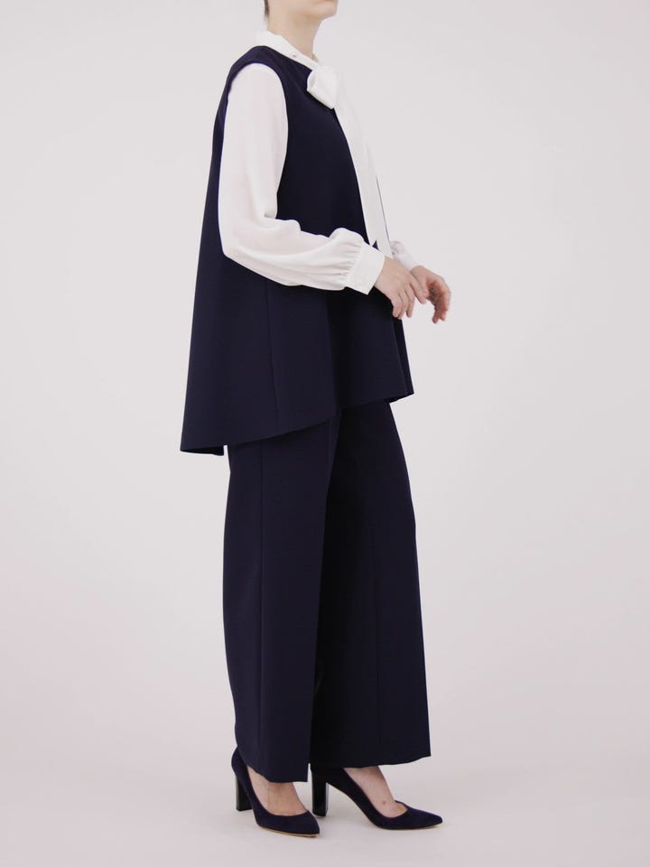 スリットノースリーブフレアブラウス: AVENIRETOILE公式通販