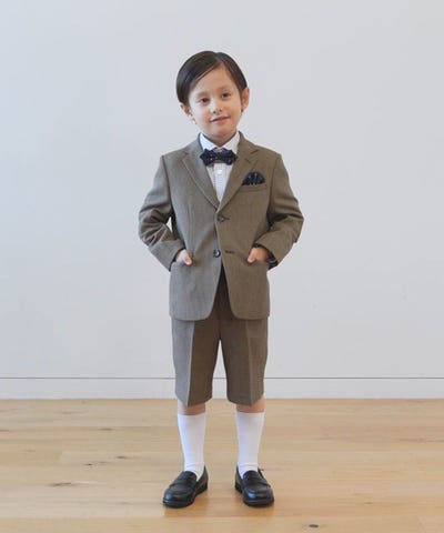 BEAMS mini（ビームス ミニ）セレモニー スーツセット 2026SS（100