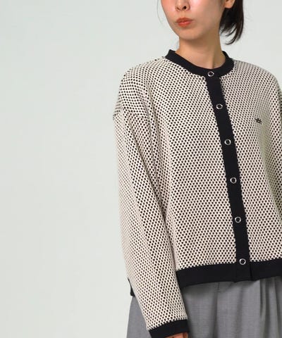 Ray BEAMS（レイ ビームス）Lee / KNIT JACQUARD CARDIGAN（トップス