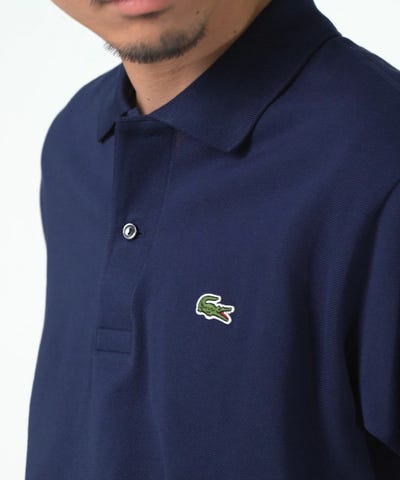 【BEAMSF別注】LACOSTE フレンチラコステ 半袖ポロシャツ ブルー BEAMSF別注】LACOSTE フレンチラコステ 半袖ポロシャツ ブルー