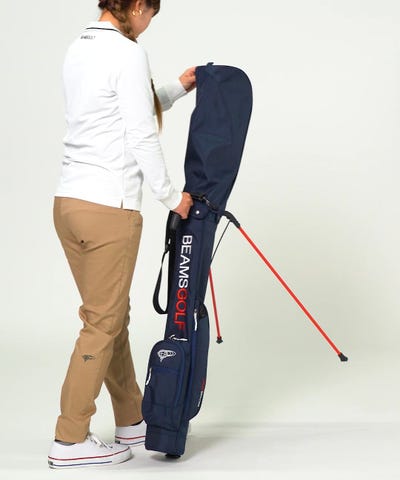 ビームスゴルフ セルフスタンド ネイビー BEAMS GOLF（ビームス ゴルフ）セルフスタンド ゴルフケース 4