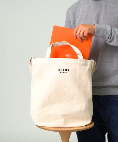 BEAMS HEART BEAMS HEART 2WAY Tote Bag (Can store A4 size) (Bags