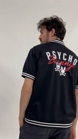 Psycho Bunny ツイード バーシティジャケット Psycho Bunny ツイード バーシティジャケット