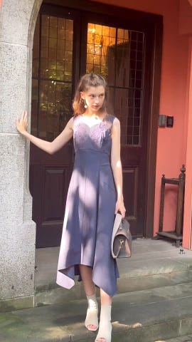 SSサイズあり】コード刺繍ジャンスカ | ロングワンピース | NOELA