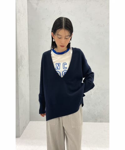 ★期間限定出品★ウールカシミヤ SMOOTH Vネックプルオーバー ウールカシミヤVネックプルオーバー(トップス)｜MACKINTOSH PHILOSOPHY