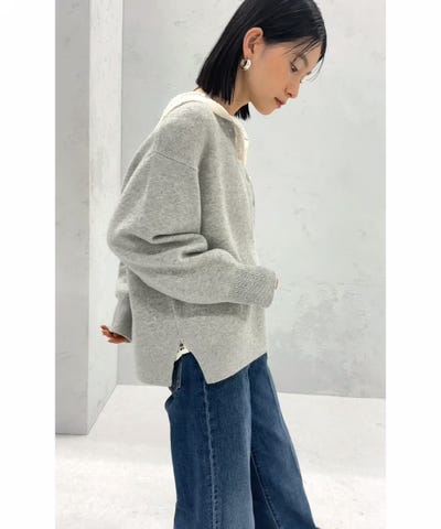 手洗い可能〉ウール カシミヤ 2WAY プルオーバー｜ SHIPS 公式サイト