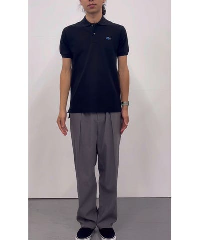 完売 ラコステ ポロシャツ 70'sモデル SHIPS別注50th 黒 美品 SHIPS別注】LACOSTE: NEW 70's ドロップテイル ポロシャツ｜ SHIPS