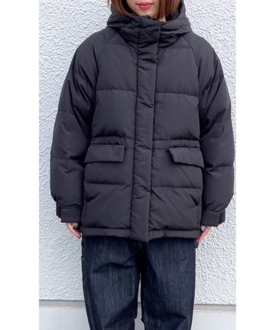 WEB限定】SHIPS any: フーディ ショート ダウン ジャケット 2｜ SHIPS