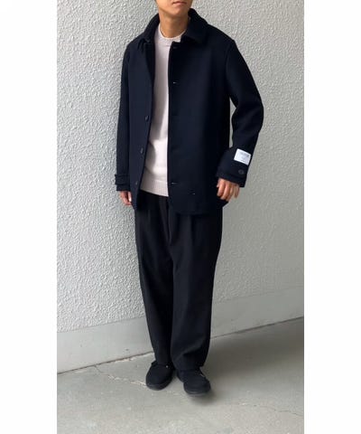 SHIPS any: PURE WOOL MELTON シングル Pコート 25AW◇｜ SHIPS 公式サイト