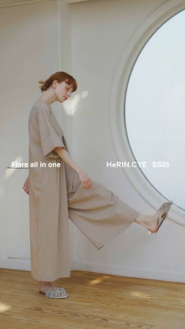 HeRIN.CYE | Flare all in one (ワンピース(ミニ・ミディアム