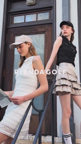 新品✨リエンダゴルフ　リエンダスエルタ　ゴルフ　ノースリーブ　ペプラム RIENDA GOLFの公式通販サイト|SHEL'TTER WEBSTORE