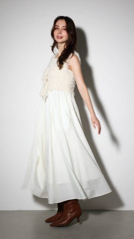 ★ rienda suelta★廃盤キャミセットアップ★size フリー sakishimatokyo セットアップ ボックスプリーツキャミ＆ワイド