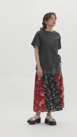 RODEO CROWNS WIDE BOWL | ドッキングアロハスカート (その他ボトム