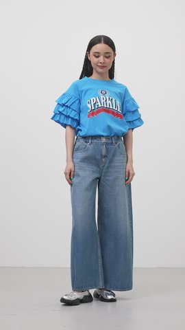 RODEO CROWNS WIDE BOWL | ビッグリボンデニムパンツ (ワイド