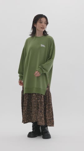 RODEO CROWNS WIDE BOWL | アニマルパターンドッキングワンピース