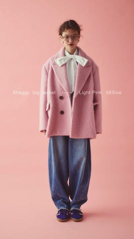 HeRIN.CYE | Shaggy big jacket (ジャケット ) |SHEL'TTER WEBSTORE