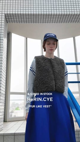 がっちゃ ☆herin cye 希少　マスタード ボリュームスリーブ がっちゃ 様専用☆herin cye 希少 マスタード ボリュームスリーブ