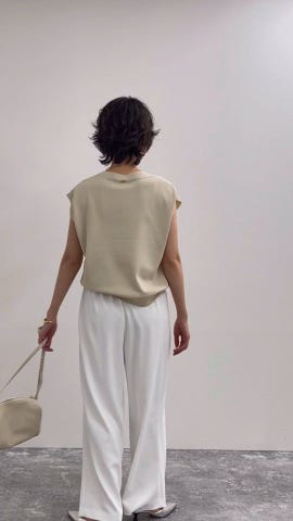新品　ニットジレ　NOLLEY'S sophi 追加】ニットジレ（5-0030-3-02-005）｜NOLLEY'S sophi