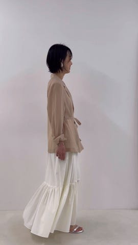 NOTREemor ノートルエモア パフスリーブシアージャケット NOTREemor ノートルエモア パフスリーブシアージャケット - メルカリ