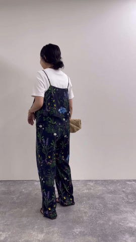 TICCA/ティッカ】フラワープリントパンツ（6-0219-3-09-001