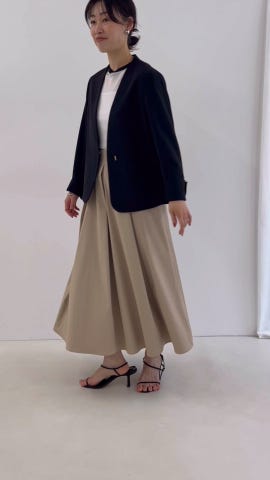 未使用 NOLLEYS ウォッシャブルエアニータイトスカート 36 NOLLEY'S