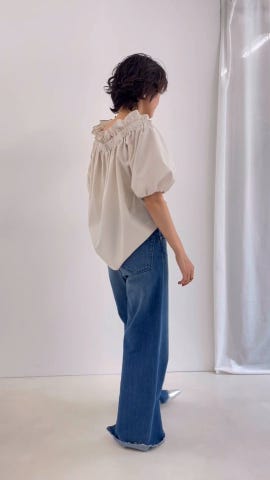 ◇25SS◇NOLLEY'S sophi タフタオフショル2WAYブラウス タフタオフショル2WAYブラウス（5-0030-3-01-005）｜NOLLEY'S