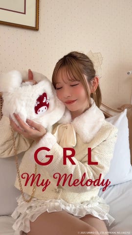 サンリオキャラクターズコラボ マイメロディクリスマスマスコット