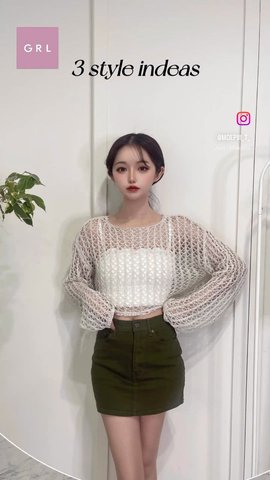 ZIMMERMANN 透かし編みニット ショートパンツ【関税なし】 ANGIE ニット セーター 透かし編み クロップド丈 メッシュニット