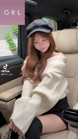 オフショルダーラメニットトップス[an1516] | レディースファッション