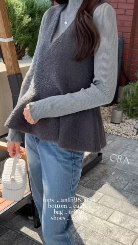 ハイネックメロウリブニットトップス[ai34] | レディースファッション