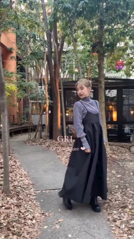 ボーダー柄マトンスリーブニットトップス[an1263] | レディース