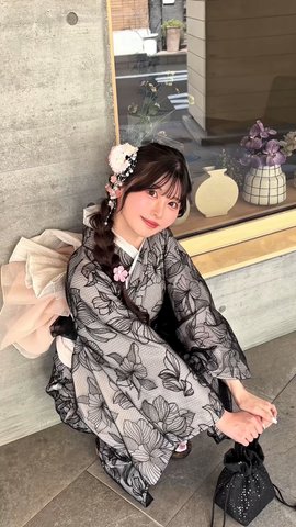 3点セット2Wayチュール花柄セパレート浴衣[tu1512] | レディース