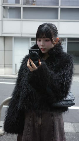 2Wayファーレザージャケット[ask142] | レディースファッション通販の