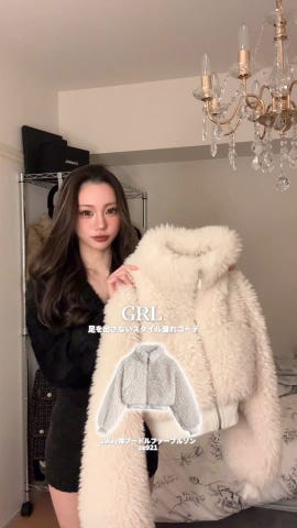 2Way襟プードルファーブルゾン[ze921] | レディースファッション通販の