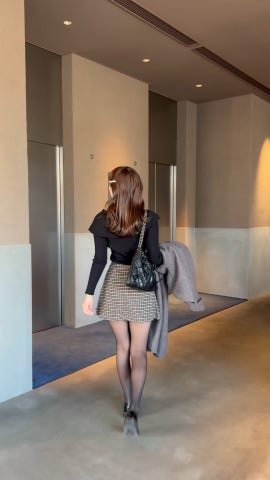 インパン裏地付きチェック柄プリーツミニスカート[mei40] | レディース