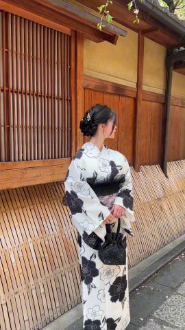 GRL 花柄モノトーン浴衣[gi1612] 花柄レース下駄[ci449] 花柄レース下駄[ci449] | レディースファッション通販のグレイル